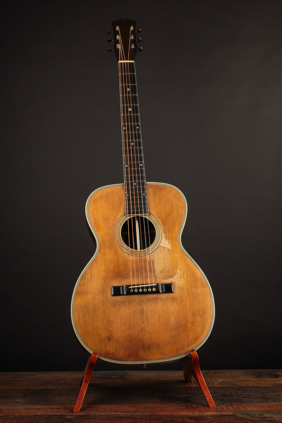 Maurer Model 498 Auditorium Guitar, made by Larson Brothers