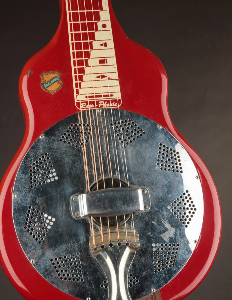 National Model 1033 Reso-Phonic Lap Steel, Red (1956)