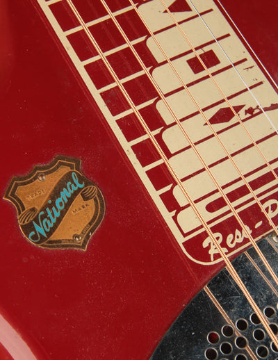National Model 1033 Reso-Phonic Lap Steel, Red (1956)