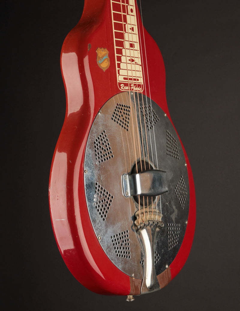 National Model 1033 Reso-Phonic Lap Steel, Red (1956)