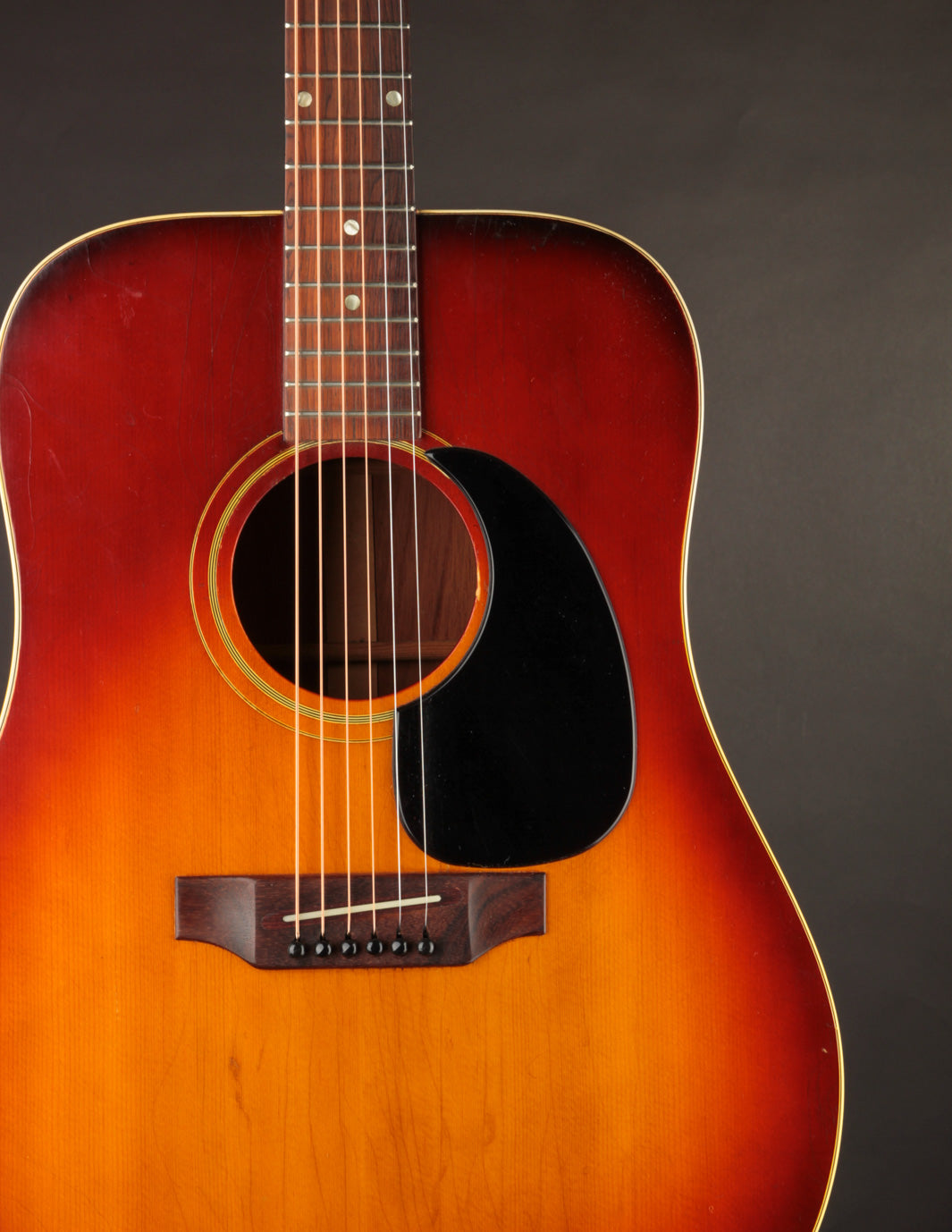 Gibson J-45 Deluxe, Cherry Sunburst (1969) | The Music Emporium