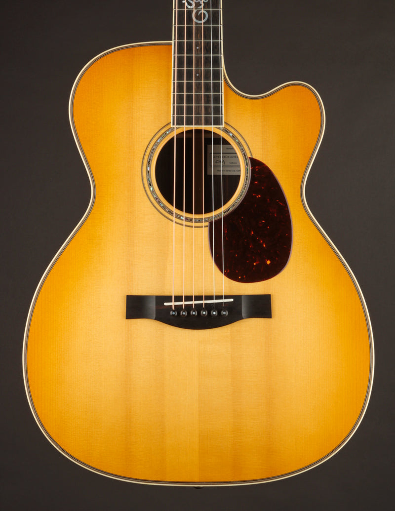 Santa Cruz OMC Indian Rosewood & German Spruce Buttered Toast Custom (USED, 2024)
