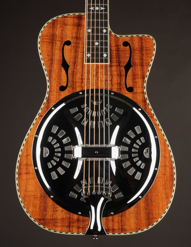 Yanuziello Koa Resophonic Cutaway (USED, 2021)