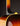 Close-up of a guitar's neck with a dark background