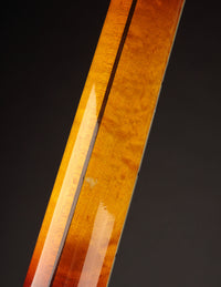Close up of guitar neck