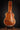 Vintage guitar case with a dark background