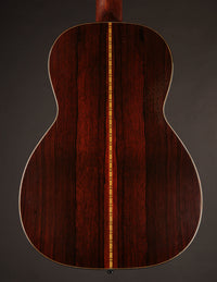 Back view of a Martin acoustic guitar 