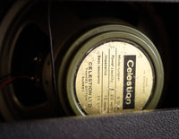 Park guitar amplifier, close up of speaker