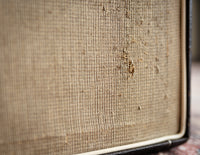 Park guitar amplifier, close up of grill cloth