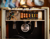 White Higher Fidelity Amplifier (1957)