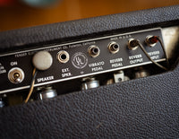 Back panel on Fender amp