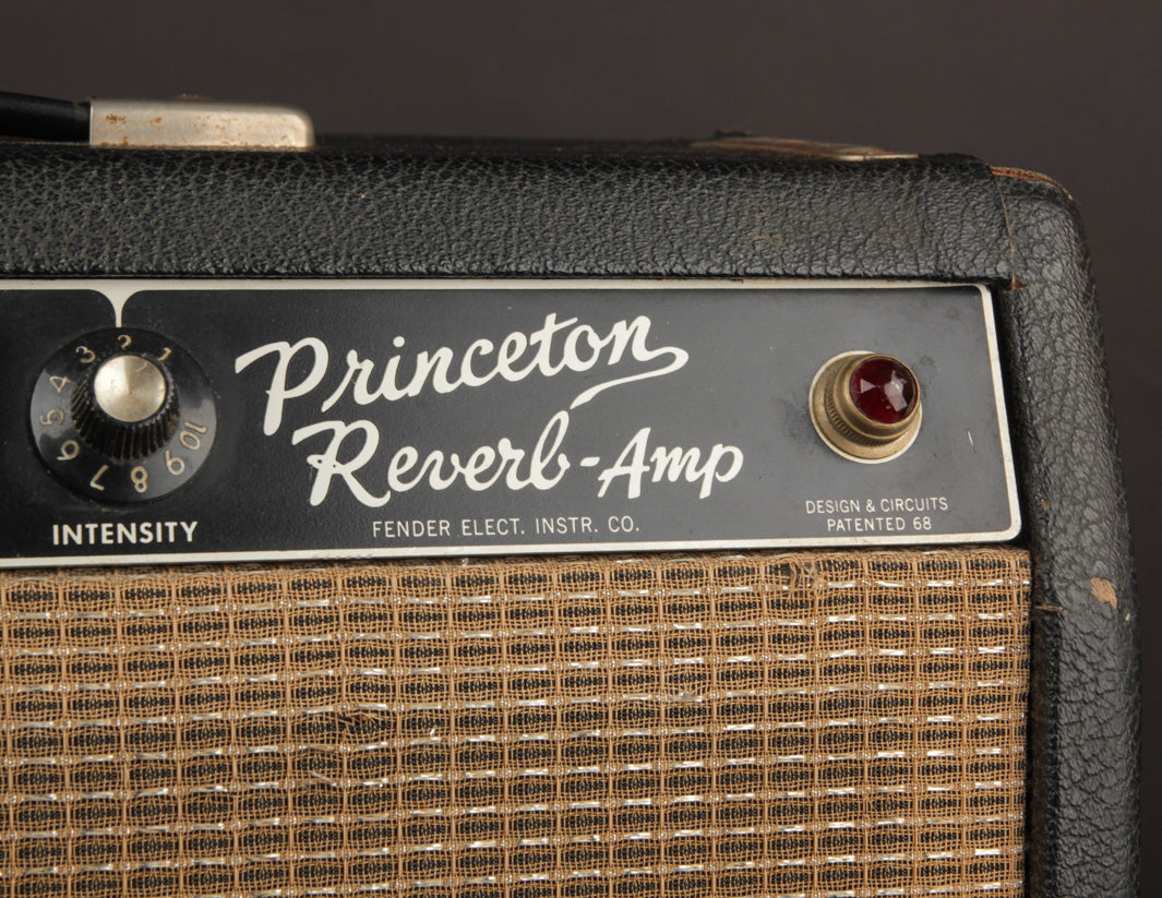 Princeton Reverb Blue 1965 Fender Princeton Reverb | The Music Emporium