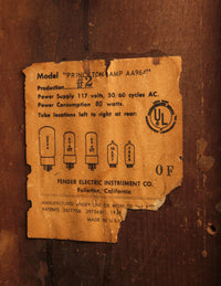 Fender Princeton Non-Reverb AA964 (1965)