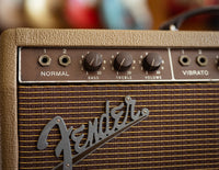 Close up of guitar amplifier controls