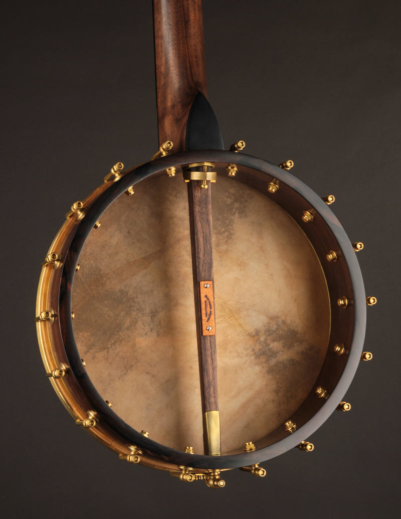 Arcara 12" Walnut Whyte Laydie w/Hammered Brass Peghead