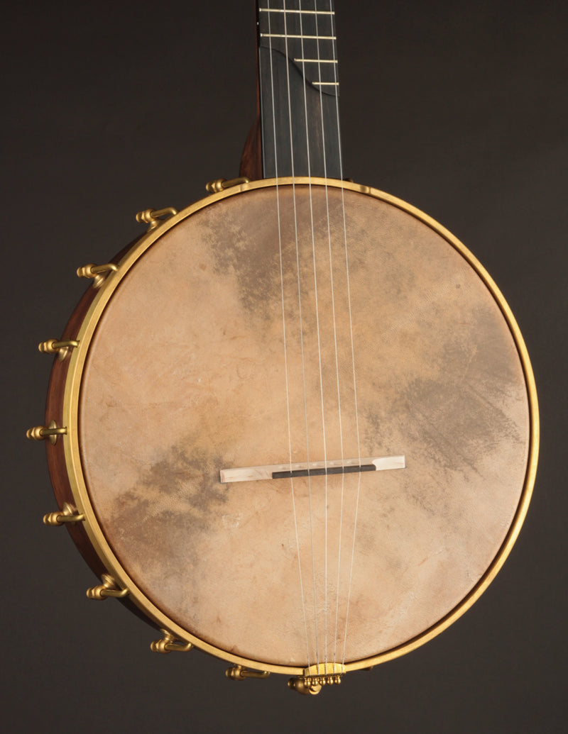 Arcara 12" Walnut Whyte Laydie w/Hammered Brass Peghead