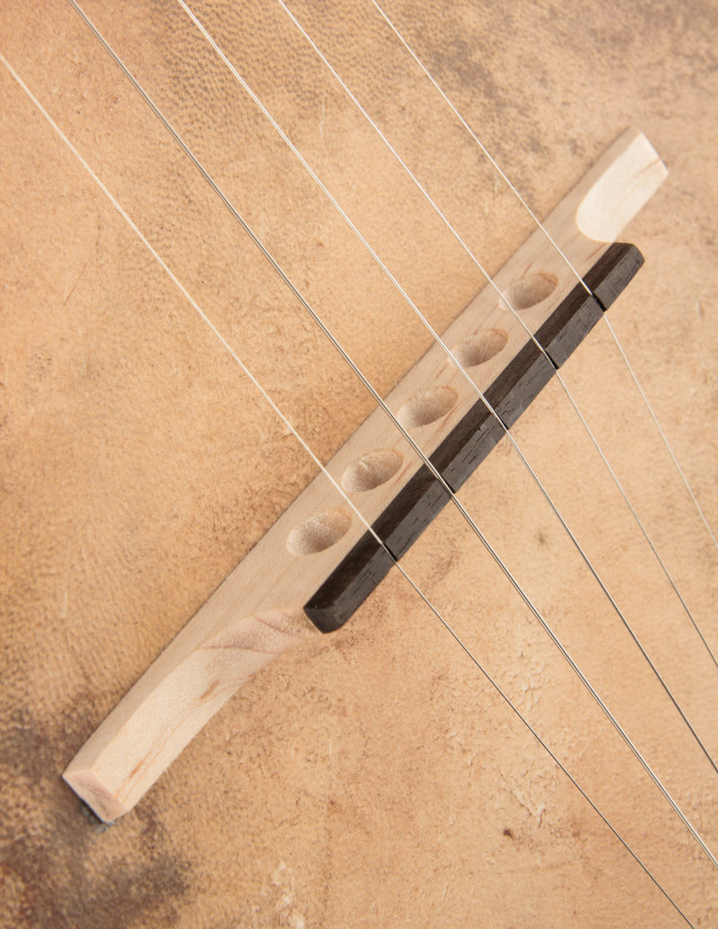 Arcara 12" Walnut Whyte Laydie w/Hammered Brass Peghead