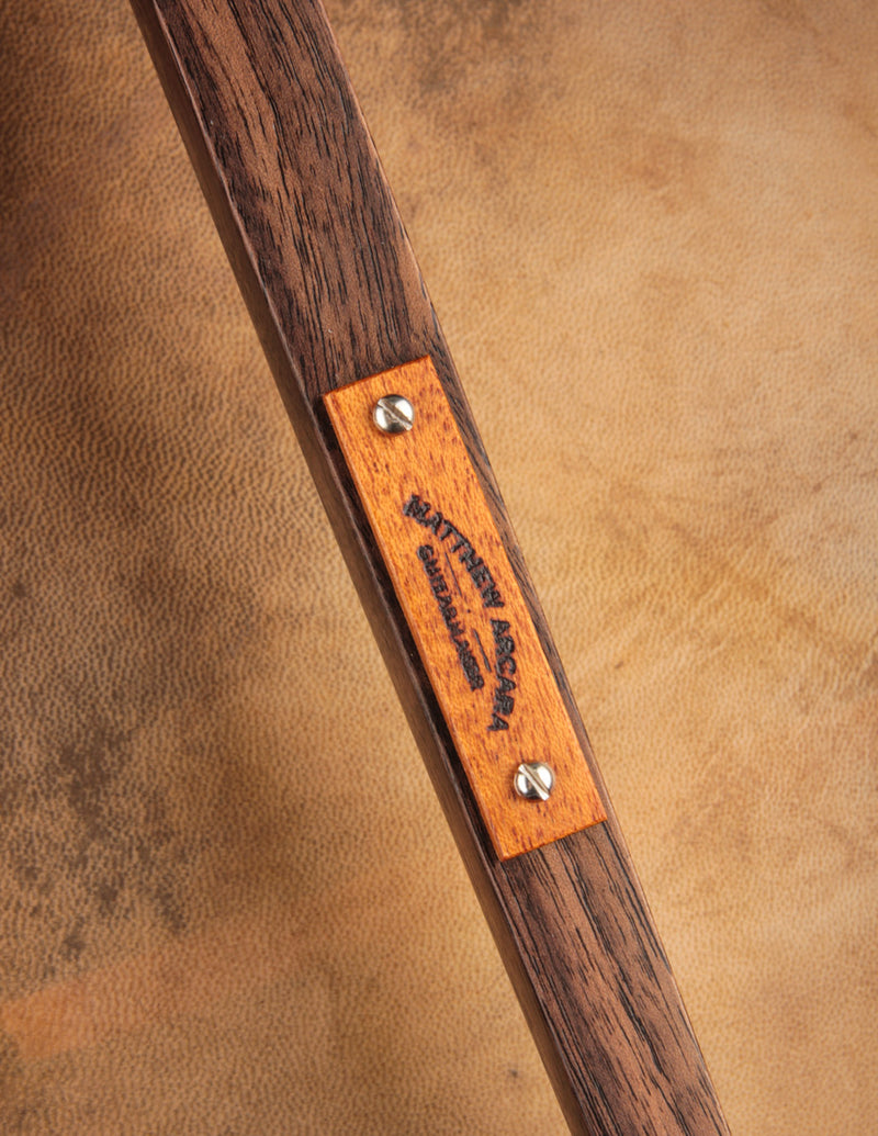 Arcara 12" Walnut Whyte Laydie w/Hammered Brass Peghead
