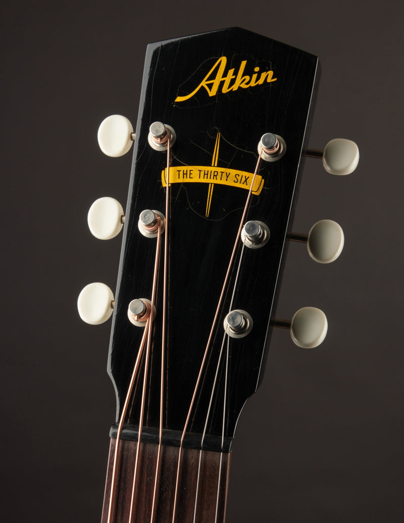 Atkin L-36 13-fret Black Custom