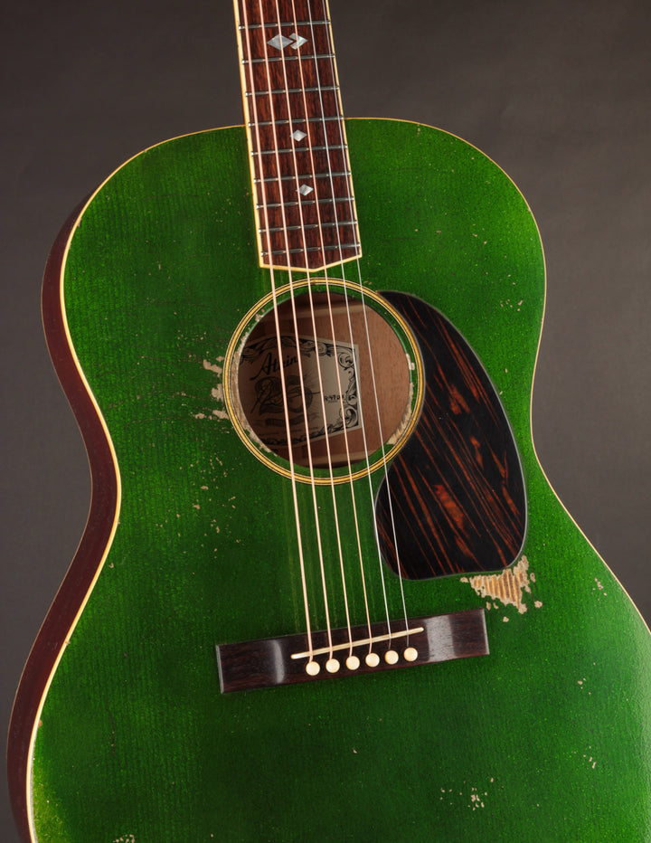 Atkin LG47 Deluxe Emerald Green Guitar at The Music Emporium
