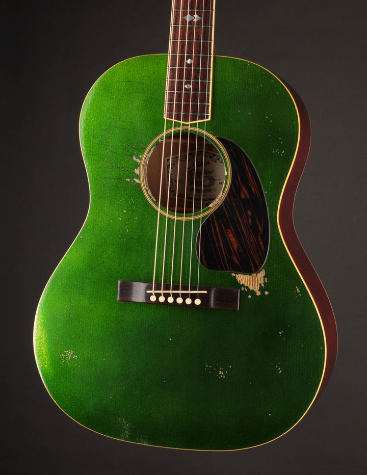 小物 80's Vintage stone  Green Eage Funky Original Vintage 80s Cache' 2 Pc Bright Green Flat