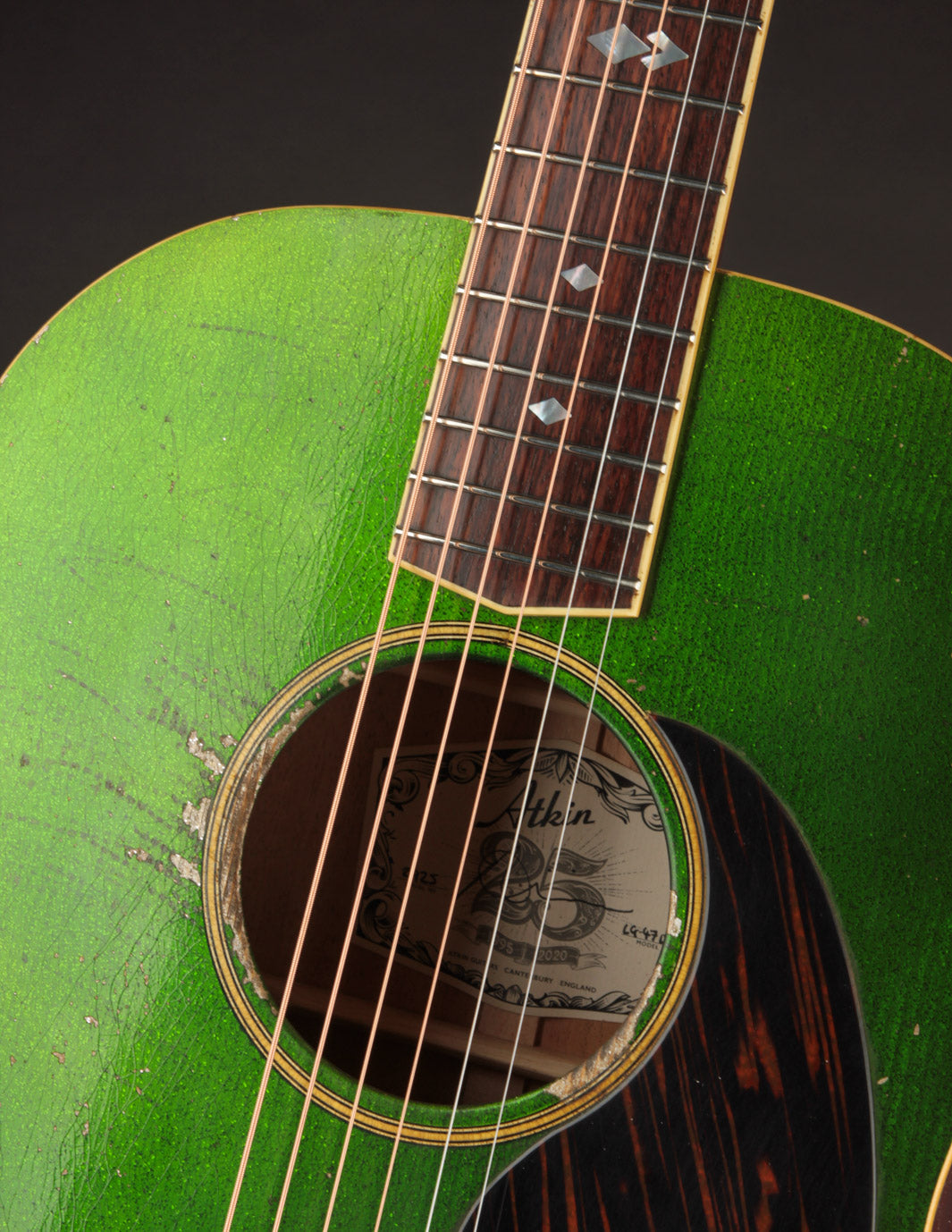 Atkin LG47 Deluxe Emerald Green Heavy Aged | The Music Emporium