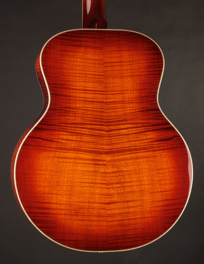 Beard Odyssey A Curly Maple Top - Amber Sunburst w/pickup