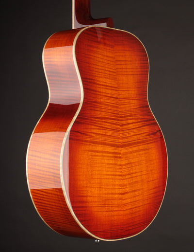 Beard Odyssey A Curly Maple Top - Amber Sunburst w/pickup