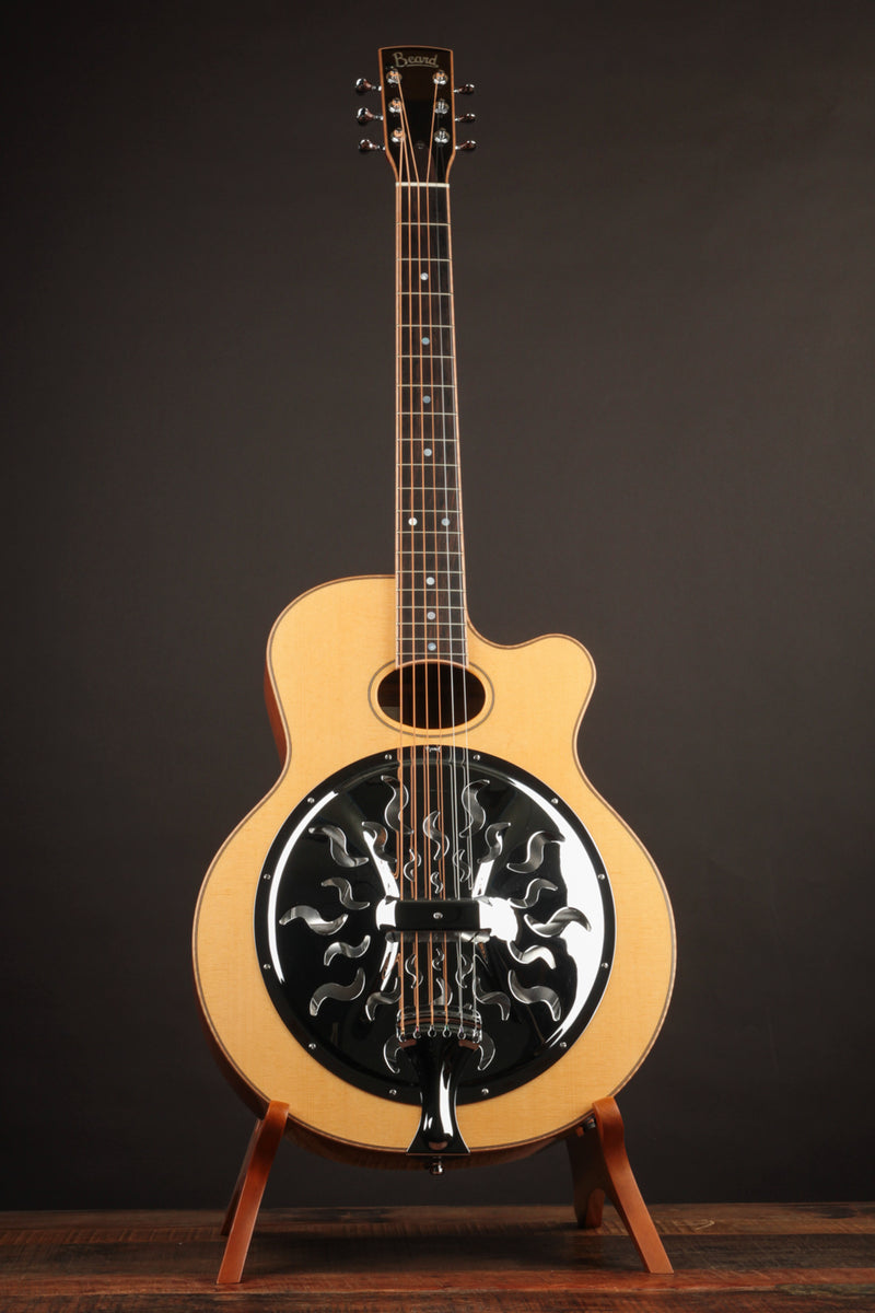 Beard A-Odyssey Spruce & Mahogany Cutaway - Tinted Natural