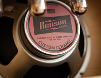 Benson Amps Bellringer 1x12 Combo, Blonde/Oxblood