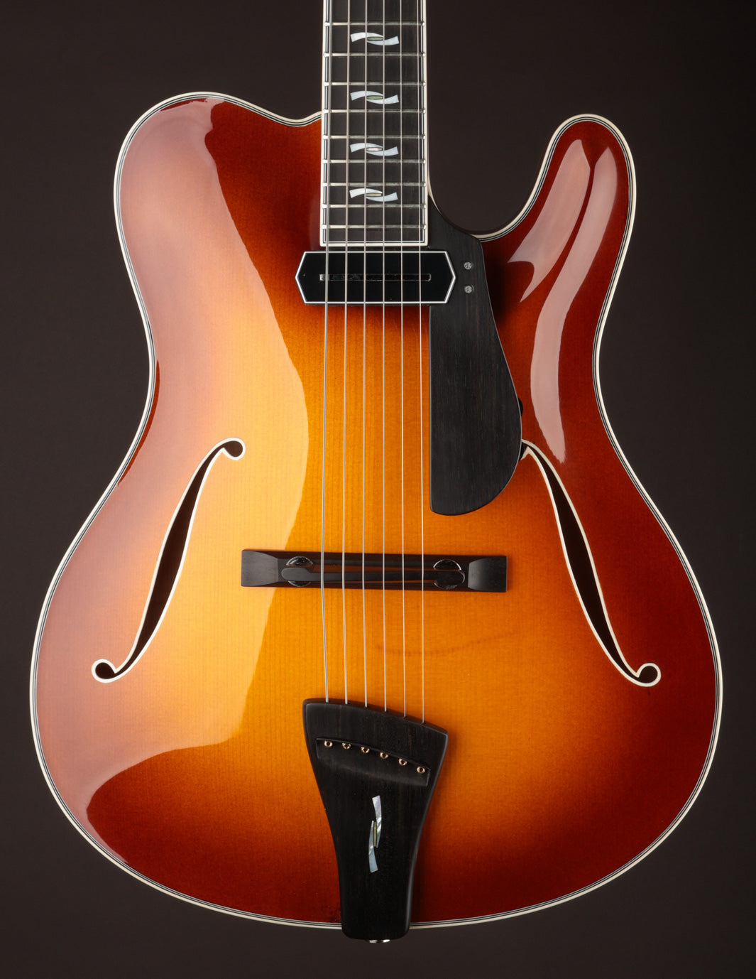 Tim Bram Tribute Archtop #75 Brown Burst