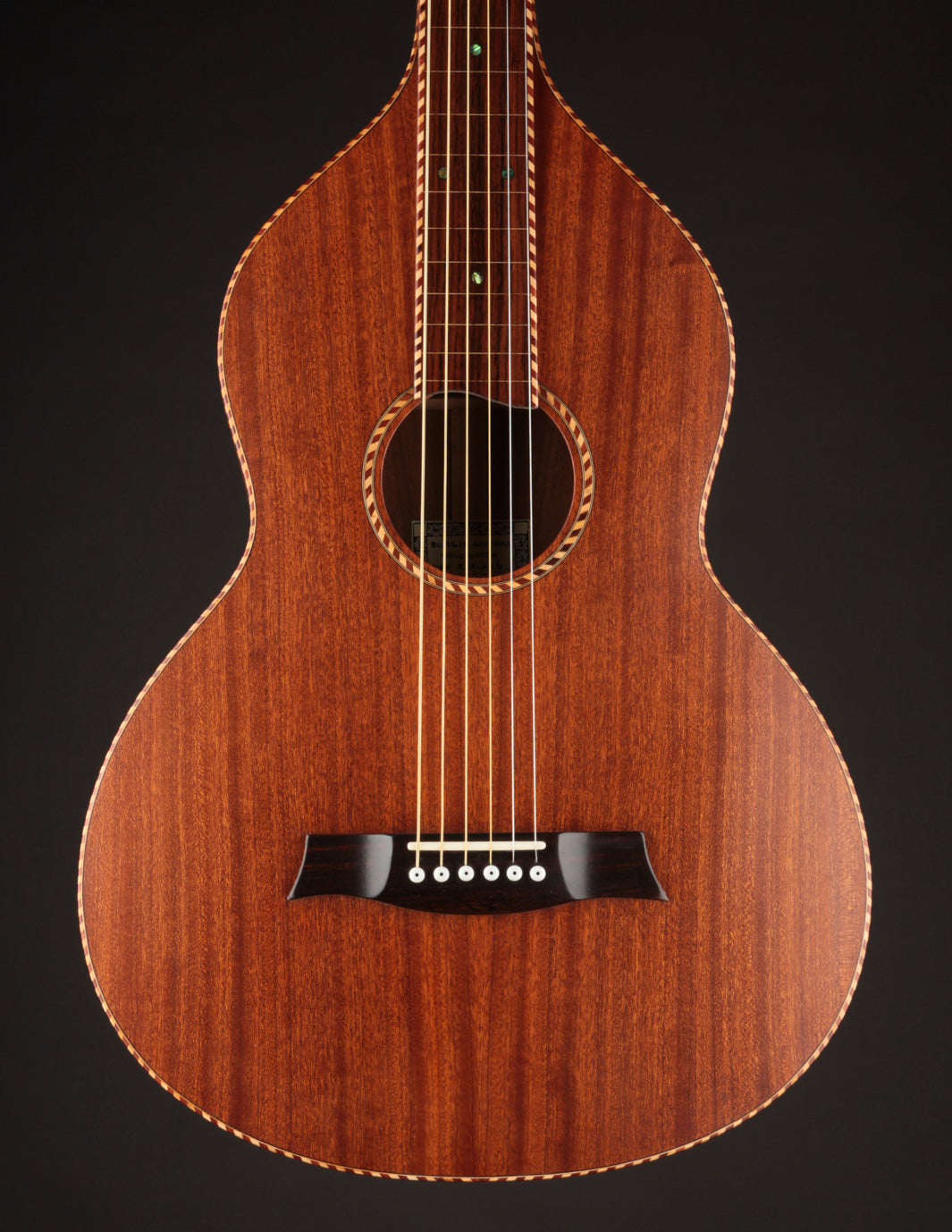Burgin Style Two Weissenborn Mahogany
