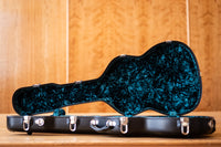 Calton Stratocaster Black / Aqua Interior