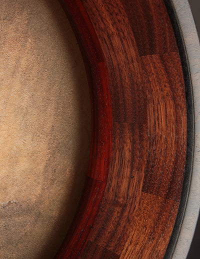 Carolina Banjo Company 11" Walnut w/Carved Peghead & Padauk Tonering