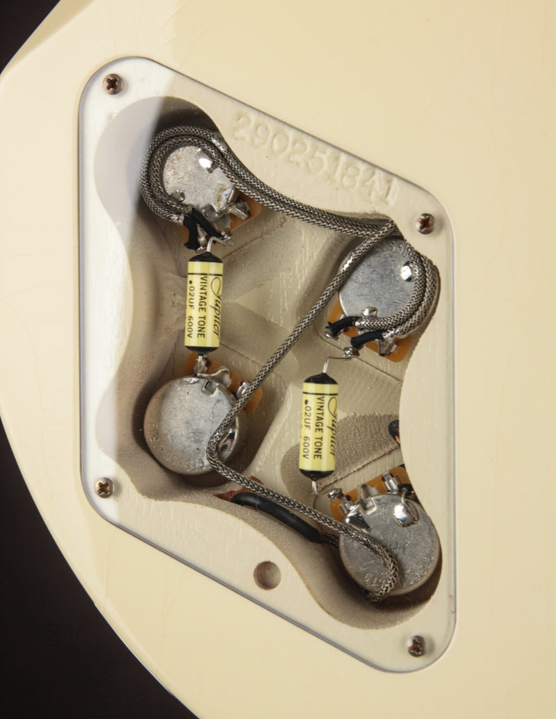 Collings 290 Aged Olympic White w/ Righteous Sound Bluebirds