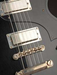 Collings 290 DC Aged Jet Black w/ Righteous Sound Bluebirds