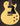 TV yellow Collings 290 electric guitar with black pickguard on a dark background