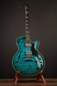 Collings 620 Mermaid Blue w/ Throbaks