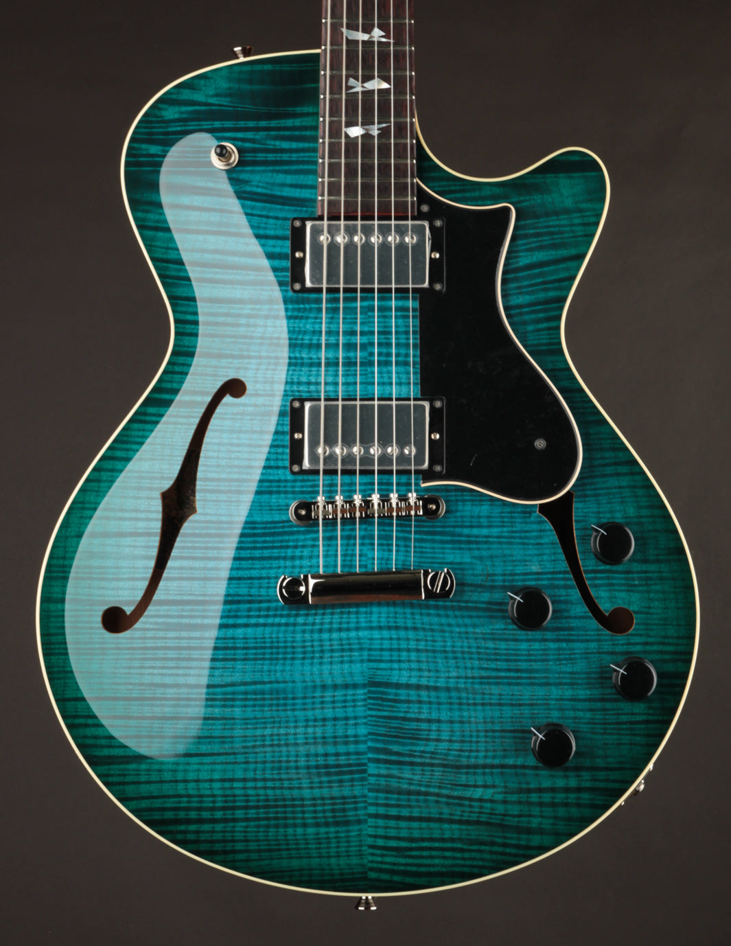 Collings 620 Mermaid Blue w/ Throbaks