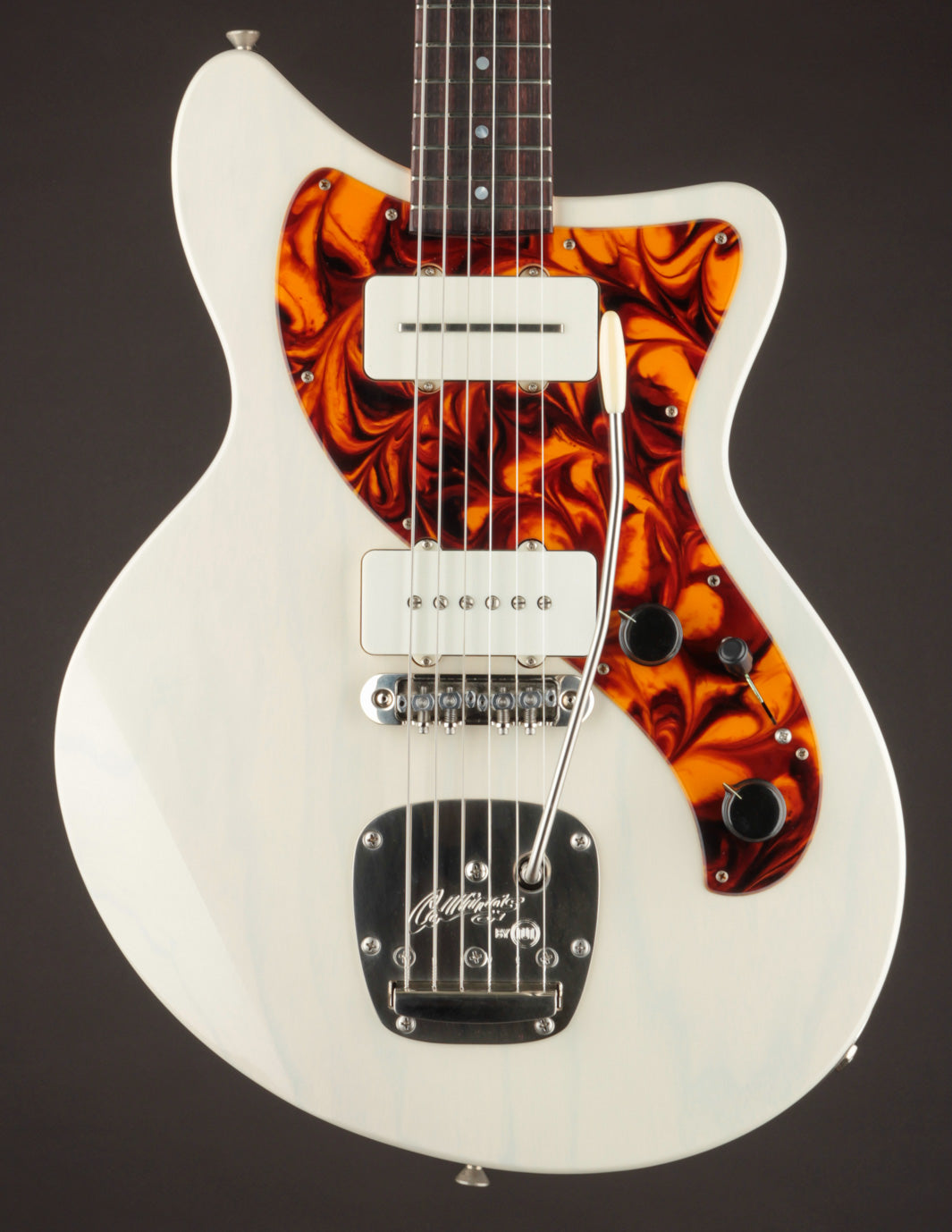 Collings 71 M Antiqued Olympic White w/ Hand Poured Pickguard