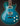 Collings City Limits Deluxe Mermaid Blue w/Throbaks