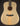 Acoustic guitar with a natural finish on a black background