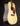 Acoustic guitar from the side on a black background