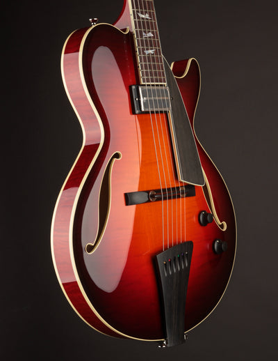 Collings Eastside Jazz LC Deluxe Dark Cherry w/ Broken Glass