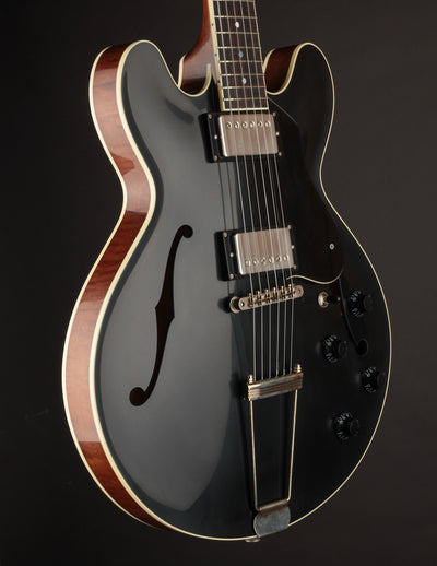 Collings I-30 LC Antiqued Jet Black Top  & Walnut w/ Throbak Humbuckers