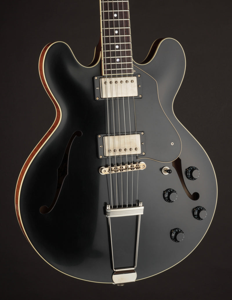 Collings I-30 LC Antiqued Jet Black Top  & Walnut w/ Throbak Humbuckers