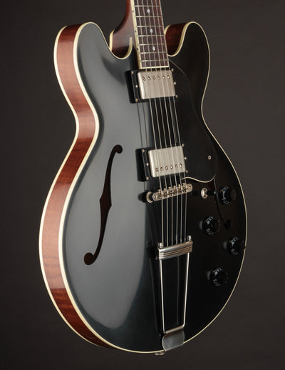 Collings I-30 LC Antiqued Jet Black Top  & Walnut w/ Throbak Humbuckers