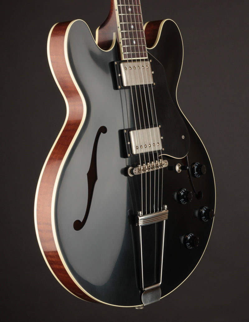 Collings I-30 LC Antiqued Jet Black Top  & Walnut w/ Throbak Humbuckers