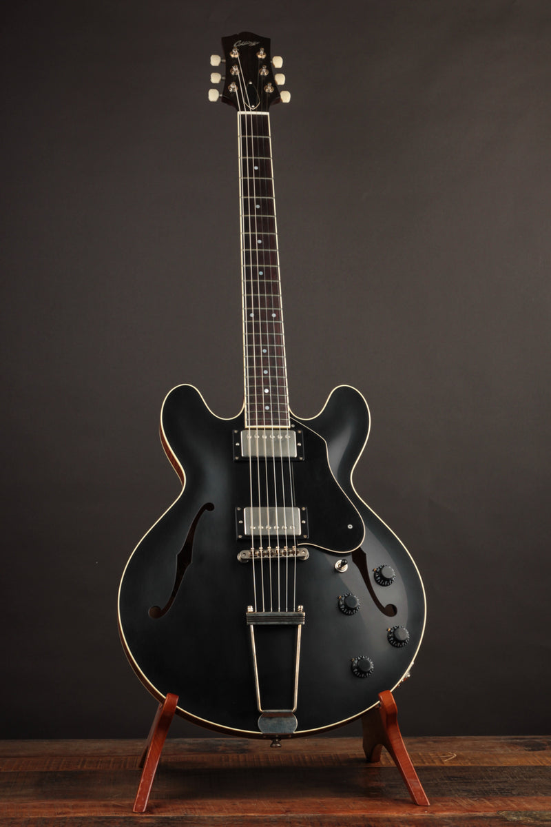 Collings I-30 LC Antiqued Jet Black Top  & Walnut w/ Throbak Humbuckers