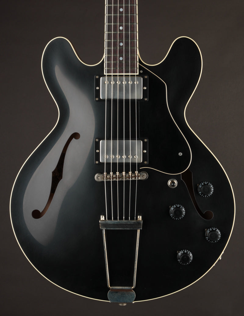 Collings I-30 LC Antiqued Jet Black Top  & Walnut w/ Throbak Humbuckers